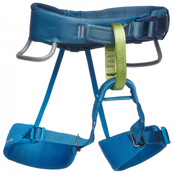 Black Diamond - Kid's Momentum Harness - Klettergurt Gr One Size blau von Black Diamond