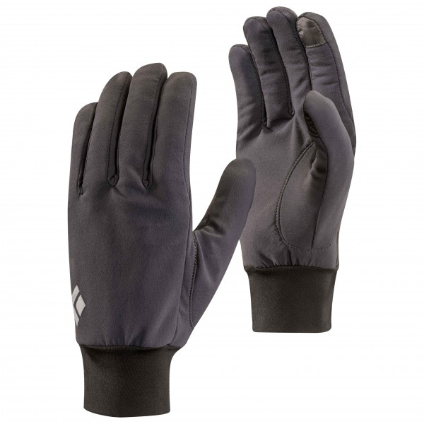 Black Diamond - Lightweight Softshell - Handschuhe Gr XS grau von Black Diamond