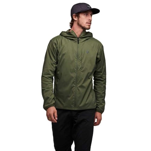 Black Diamond M Alpine Start Insulated Hoody Oliv - Polartec Leichte warme Herren Polartec Alpha Bergsportjacke, Größ Black Diamond M Alpine Start Insulated Hoody Oliv - Polartec Leichte warme Herren Polartec Alpha Bergsportjacke, Größ von Black Diamond