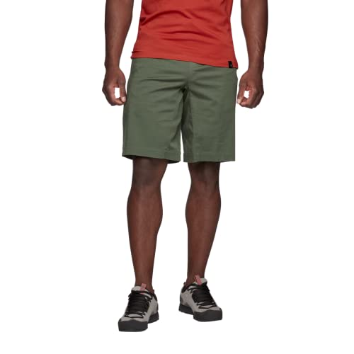 Black Diamond M Notion Shorts Oliv - Vielseitige leichte Herren Klettershorts, Größe S - Farbe Tundra von Black Diamond