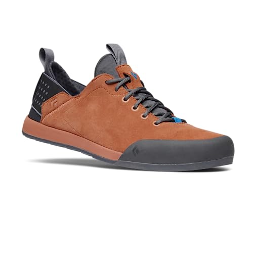 Black Diamond M Session Suede Lifestyle Shoe Braun-Orange - Moderner Schlichter Herren Wildleder Freizeitschuh, Größe EU von Black Diamond