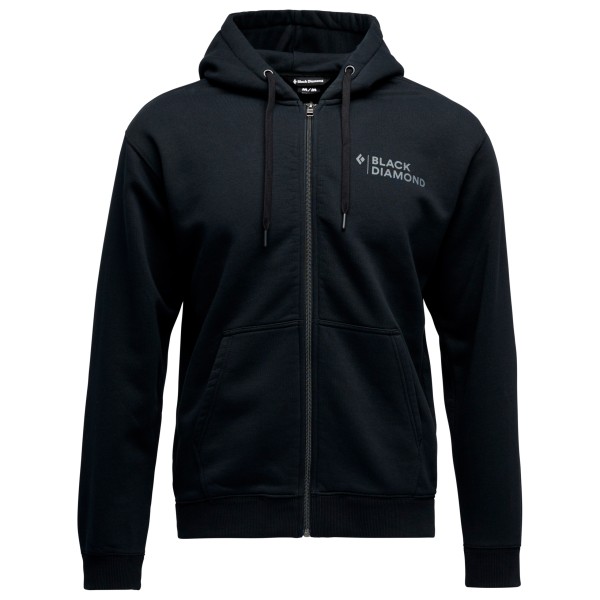 Black Diamond - Mini Stacked FZ Hoody - Hoodie Gr S schwarz von Black Diamond