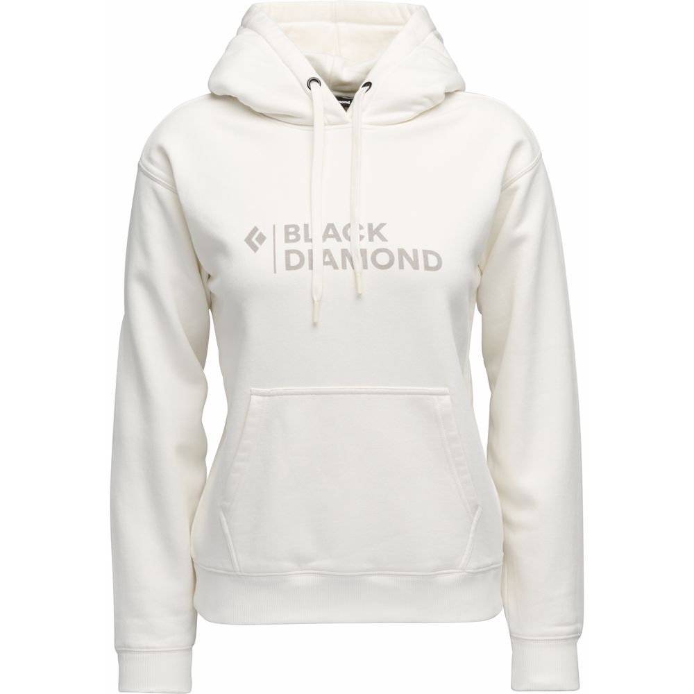 Black Diamond Mini Stacked PO Damen Hoodie off white M von Black Diamond