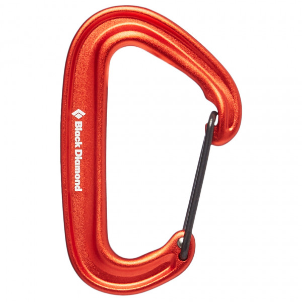 Black Diamond - Miniwire Carabiner - Schnappkarabiner rot von Black Diamond