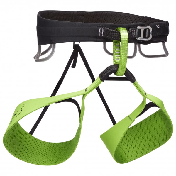 Black Diamond - Solution Harness-Honnold Edition - Klettergurt Gr L;M;S;XL;XS grün von Black Diamond