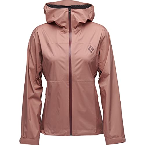 Black Diamond W Stormline Stretch Rain Shell Pink - Funktionelle atmungsaktive Damen Regenjacke, Größe L - Farbe Chalk P Black Diamond W Stormline Stretch Rain Shell Pink - Funktionelle atmungsaktive Damen Regenjacke, Größe L - Farbe Chalk P von Black Diamond