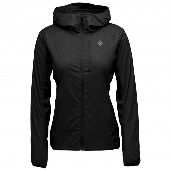 Black Diamond - Women's Alpine Start Hoody - Softshelljacke Gr L schwarz von Black Diamond