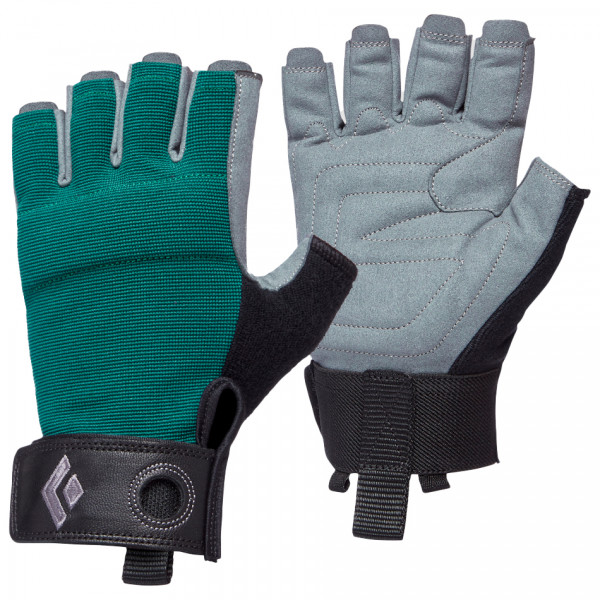 Black Diamond - Women's Crag Half-Finger Gloves - Handschuhe Gr M grau von Black Diamond