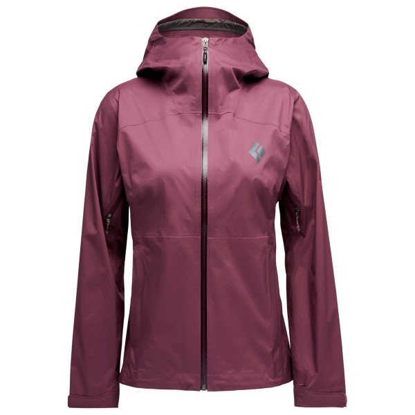 Black Diamond - Women's Fineline Stretch Shell - Regenjacke Gr M lila von Black Diamond
