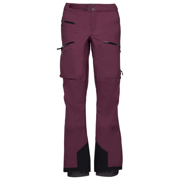 Black Diamond - Women's Recon LT Pants - Skihose Gr L lila von Black Diamond