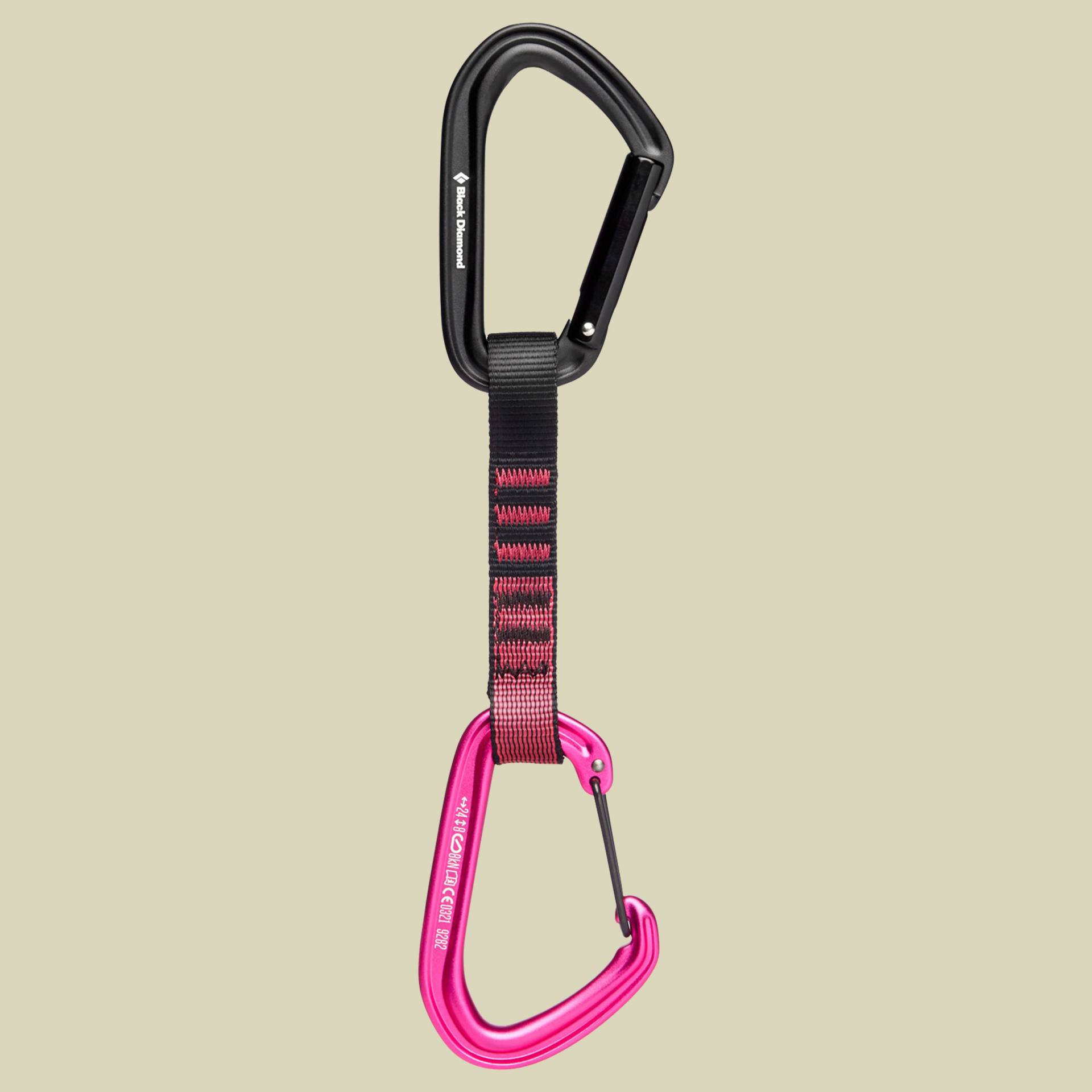 Hotforge Hybrid Quickdraw Länge 12 cm Farbe ultra pink Hotforge Hybrid Quickdraw Länge 12 cm Farbe ultra pink von Black Diamond