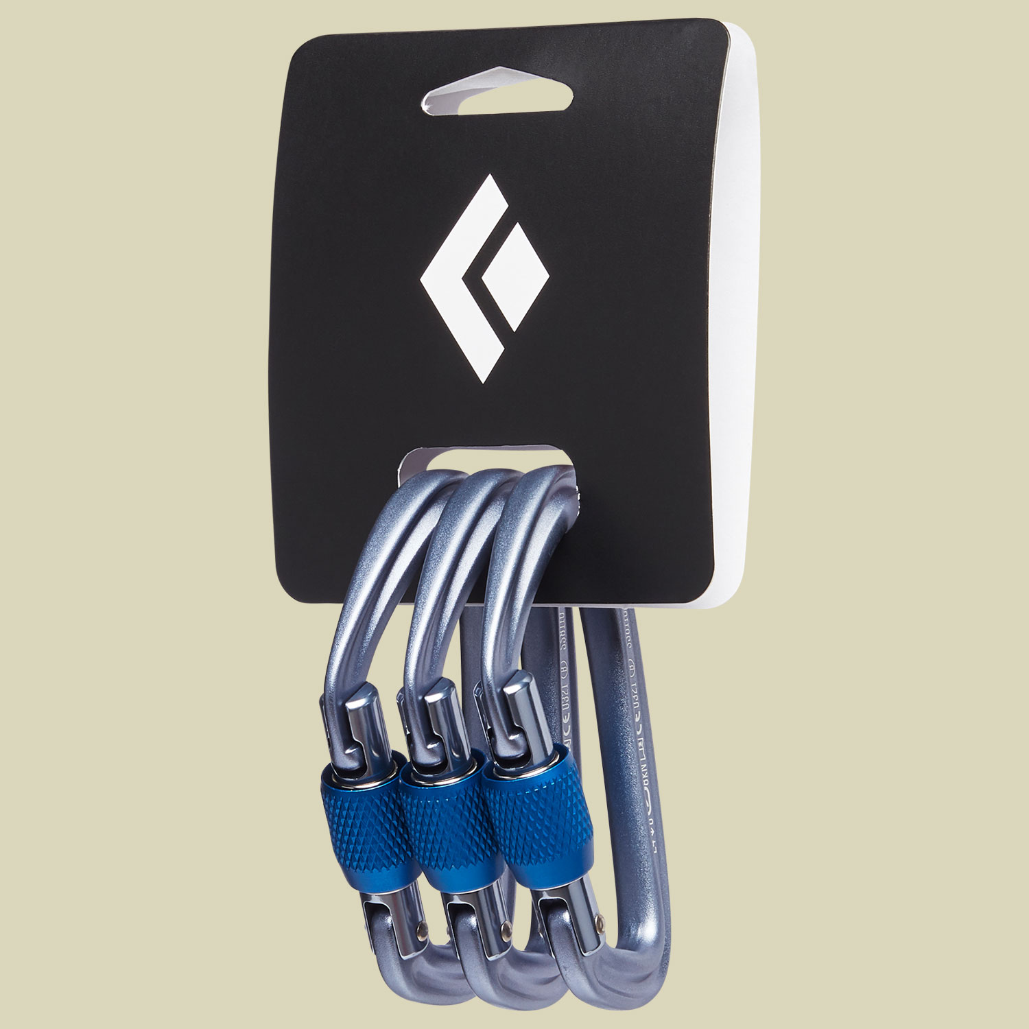 Hotforge  Screwgate 3 Pack Farbe gray von Black Diamond