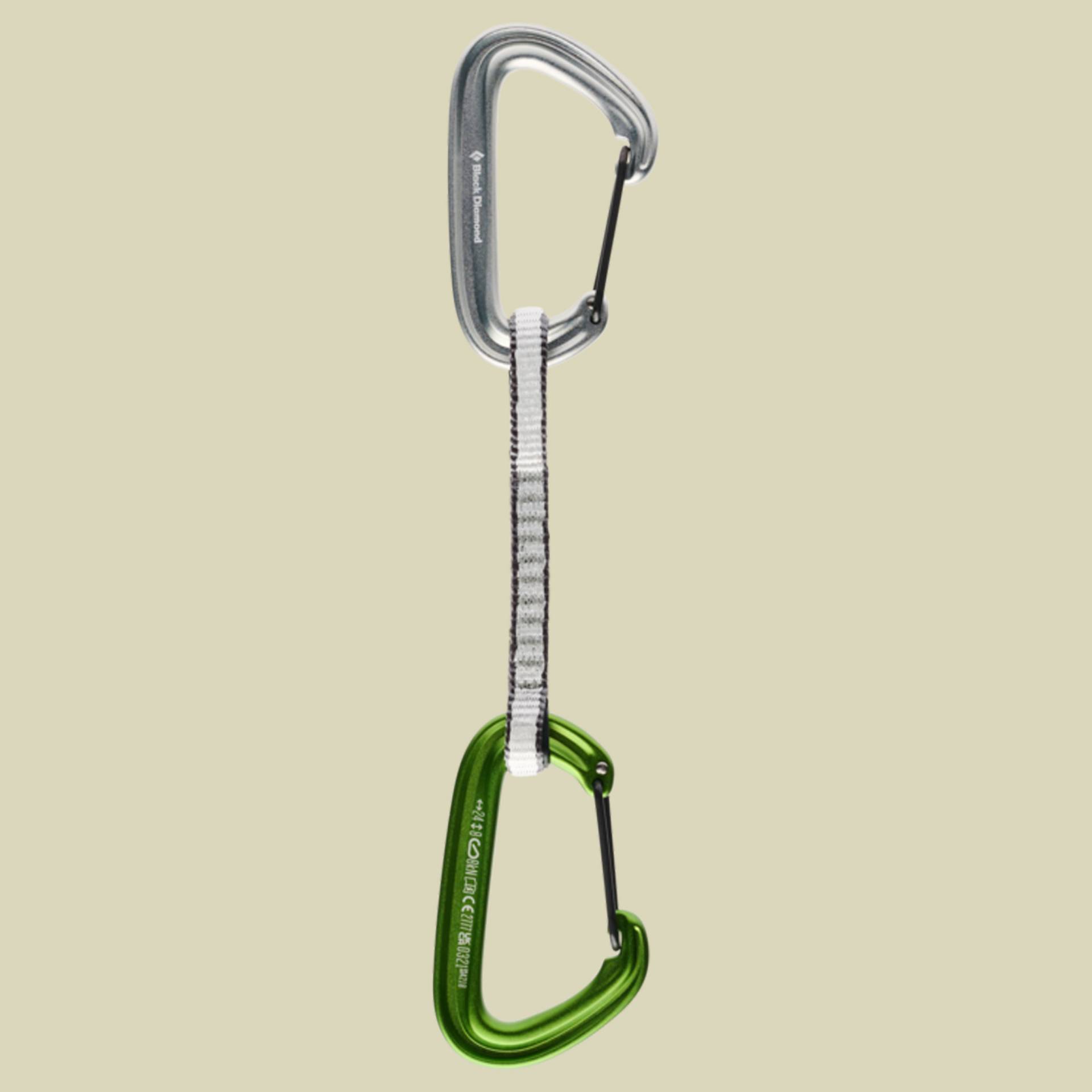 LiteWire Quickdraw 12 cm Farbe envy green von Black Diamond