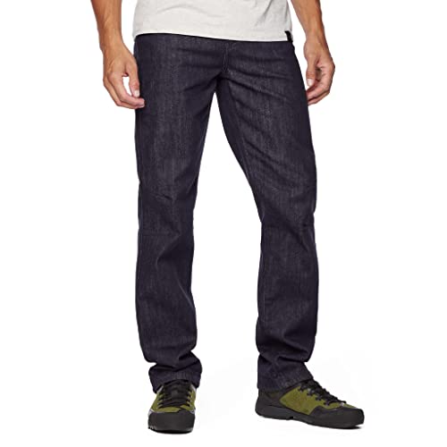 M Mission Wool Denim Pants, Herren - Black Diamond, Farbe:Dark Indigo Rinse, Größe:32 x 32 von Black Diamond