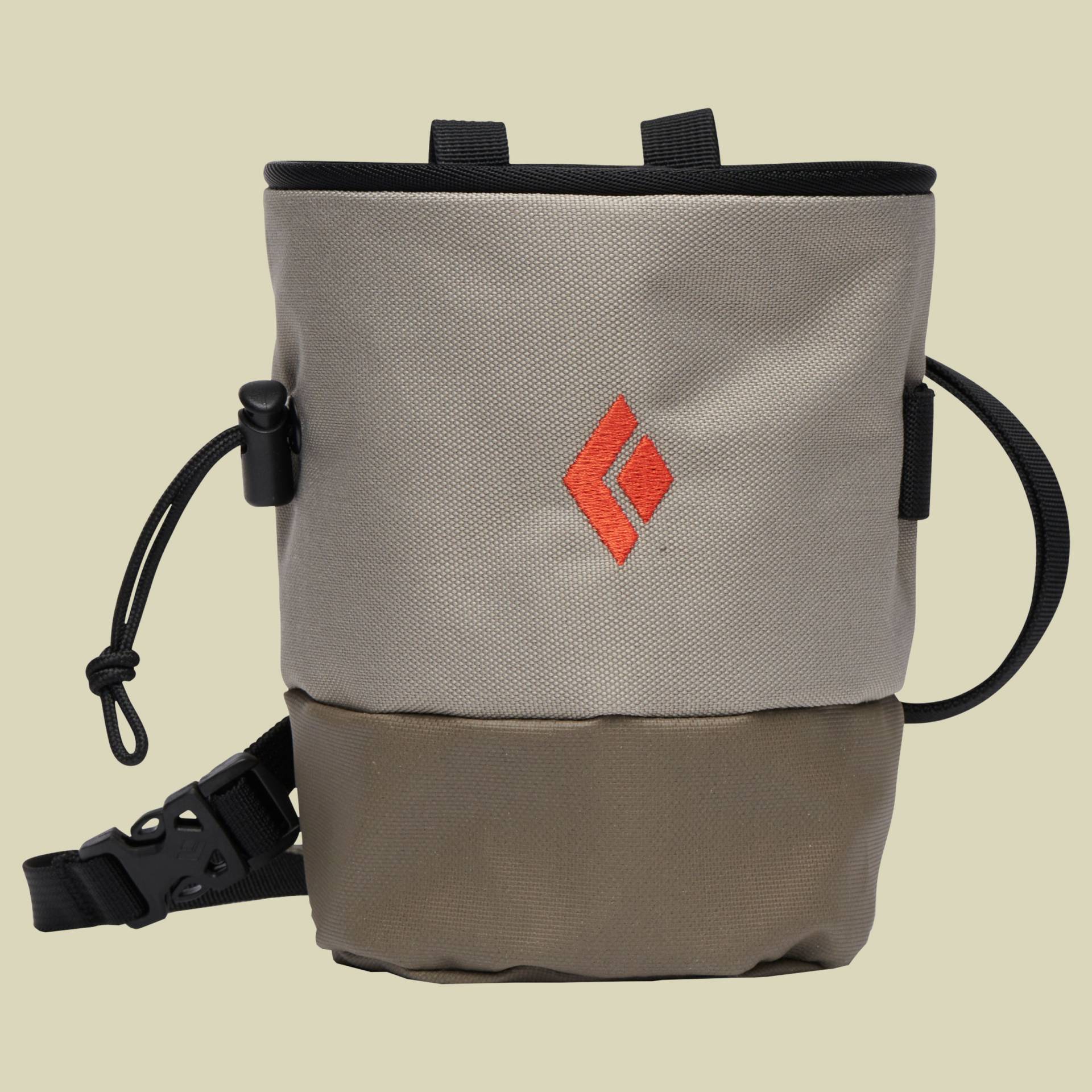 Mojo Zip Chalk Bag S_M grau - moonstone Mojo Zip Chalk Bag S_M grau - moonstone von Black Diamond