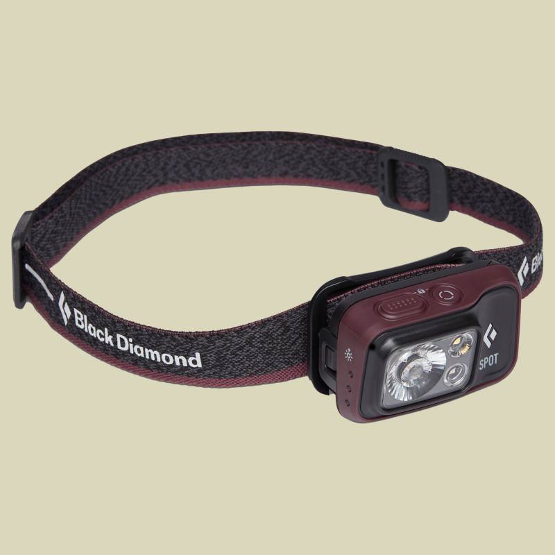 Spot 400 Headlamp rot one size - bordeaux von Black Diamond