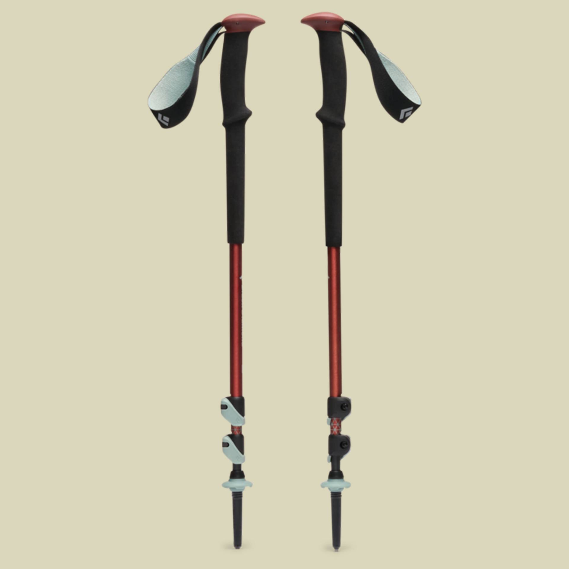 Trail Trekking Poles 100-140 cm rot - iron red Trail Trekking Poles 100-140 cm rot - iron red von Black Diamond