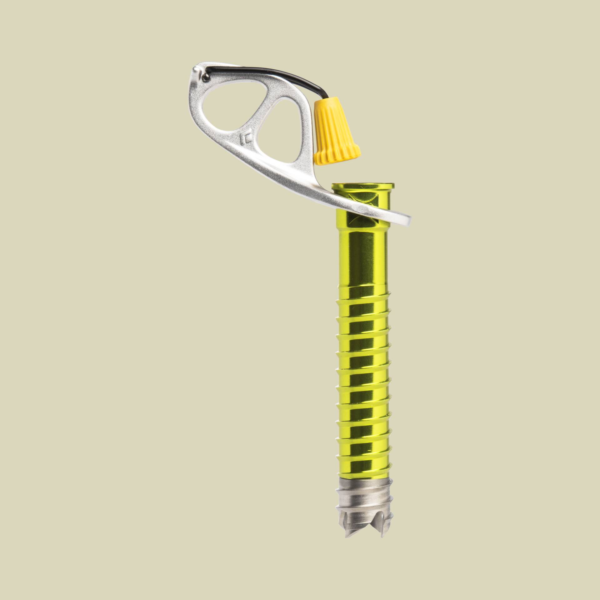 Ultralight Ice Screw Länge 13 cm Farbe envy green/yellow von Black Diamond