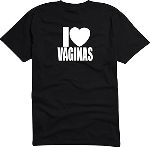 Black Dragon - T-Shirt für Herren schwarz - I Love Vagina - XL - witziges Funshirt - lustige Motive - Unisex Baumwollshirt - hochwertiger Aufdruck - Männershirt mit Print Black Dragon - T-Shirt für Herren schwarz - I Love Vagina - XL - witziges Funshirt - lustige Motive - Unisex Baumwollshirt - hochwertiger Aufdruck - Männershirt mit Print von Black Dragon