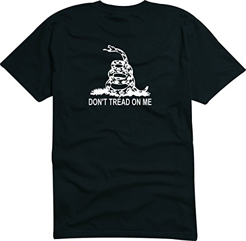 T-Shirt für Herren - Gadsden Flag Dont Tread on Me - witziges Funshirt - lustige Motive - Unisex Baumwollshirt - hochwertiger Aufdruck - Männershirt mit Print T-Shirt für Herren - Gadsden Flag Dont Tread on Me - witziges Funshirt - lustige Motive - Unisex Baumwollshirt - hochwertiger Aufdruck - Männershirt mit Print von Black Dragon