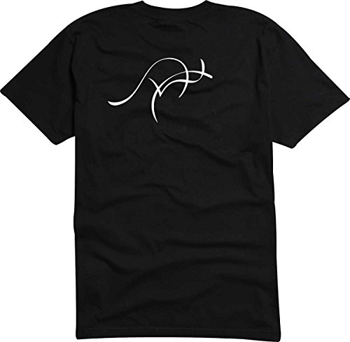 T-Shirt für Herren schwarz - XL - Tribal Tier springendes Känguru im Busch in Australien - witziges Funshirt - lustige Motive - Unisex Baumwollshirt - hochwertiger Aufdruck - Männershirt mit Print T-Shirt für Herren schwarz - XL - Tribal Tier springendes Känguru im Busch in Australien - witziges Funshirt - lustige Motive - Unisex Baumwollshirt - hochwertiger Aufdruck - Männershirt mit Print von Black Dragon