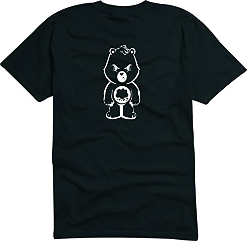 T-Shirt für Herren - Grumpy Care Bear - witziges Funshirt - lustige Motive - Unisex Baumwollshirt - hochwertiger Aufdruck - Männershirt mit Print T-Shirt für Herren - Grumpy Care Bear - witziges Funshirt - lustige Motive - Unisex Baumwollshirt - hochwertiger Aufdruck - Männershirt mit Print von Black Dragon