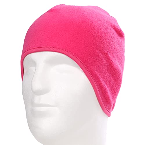 Black Forest Fox Fleece Helm Sturmhaube Mütze für Damen Herren Cap in Pink 3 Set (Set-Pink) von Black Forest Fox