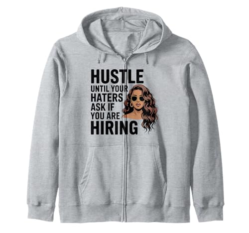Melanin Queen Hustle Zitat für Black Woman Entrepreneur Kapuzenjacke Melanin Queen Hustle Zitat für Black Woman Entrepreneur Kapuzenjacke von Black Girl Magic Empowerment & Hustle Apparel