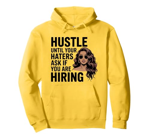 Melanin Queen Hustle Zitat für Black Woman Entrepreneur Pullover Hoodie Melanin Queen Hustle Zitat für Black Woman Entrepreneur Pullover Hoodie von Black Girl Magic Empowerment & Hustle Apparel