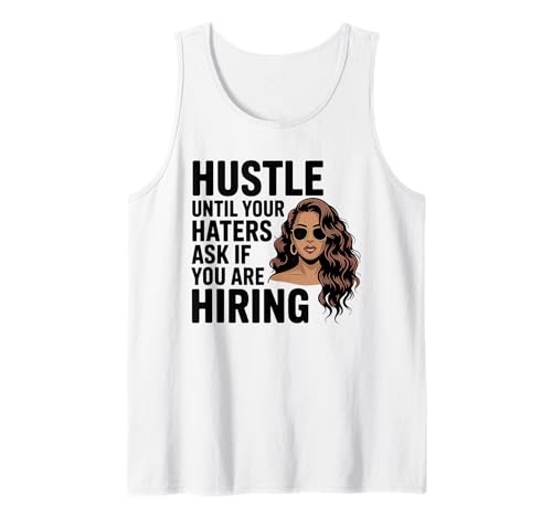 Melanin Queen Hustle Zitat für Black Woman Entrepreneur Tank Top Melanin Queen Hustle Zitat für Black Woman Entrepreneur Tank Top von Black Girl Magic Empowerment & Hustle Apparel