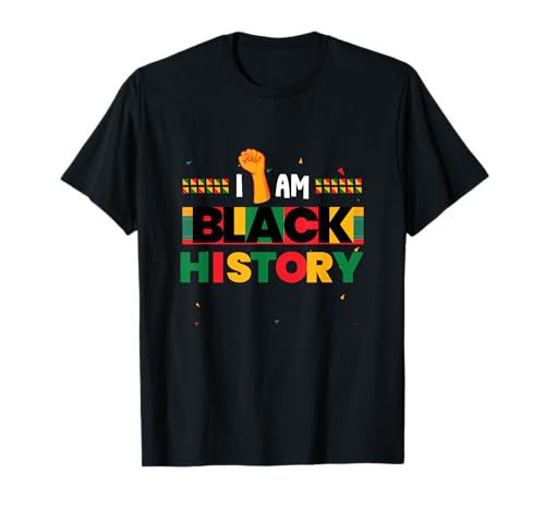 I AM BLACK HISTORY MONTH AFRICAN QUEEN WOMEN T-Shirt I AM BLACK HISTORY MONTH AFRICAN QUEEN WOMEN T-Shirt von Black History Month African american history