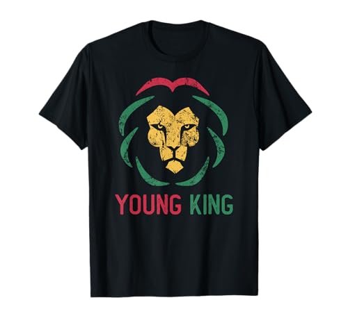Young King African Lion Boy Black History Month African Boys T-Shirt Young King African Lion Boy Black History Month African Boys T-Shirt von Black History Month Apparel Ideas Co.