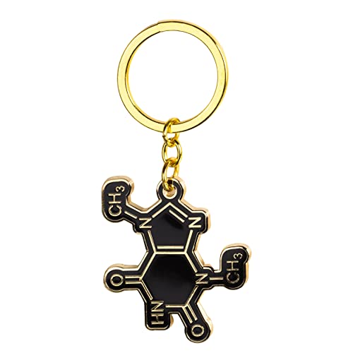 Schokoladen Schlüsselanhänger - Theobromin Stimulanz Molekül | Witziges Schokoladen Geschenk | Lustiges Schoko Geschenk zum Geburtstag | Für Frauen, Kollegen, Studenten, Lehrer und Schoki-Fans Schokoladen Schlüsselanhänger - Theobromin Stimulanz Molekül | Witziges Schokoladen Geschenk | Lustiges Schoko Geschenk zum Geburtstag | Für Frauen, Kollegen, Studenten, Lehrer und Schoki-Fans von Jungle Empire