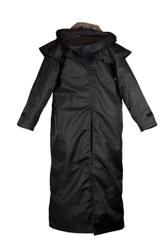 Black Jungle Reitmantel Regenmantel Mantel Reitermantel Cowboymantel (DE/NL/SE/PL, Alphanumerisch, M, Regular, Regular, Marineblau) von Black Jungle