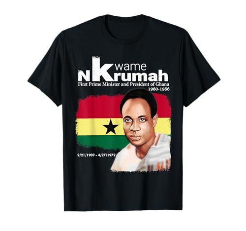 Kwame Nkrumah Herren Black History Month Distress Style T-Shirt von Black Men In History