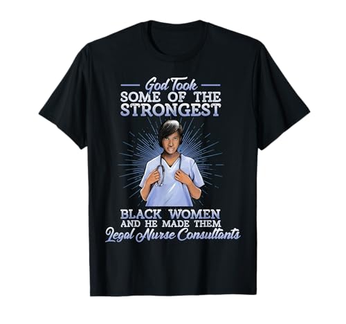 Schwarze Krankenschwester Legal Nurse Consultants LNC Religious God Women T-Shirt Schwarze Krankenschwester Legal Nurse Consultants LNC Religious God Women T-Shirt von Black Nurse Tees NYC