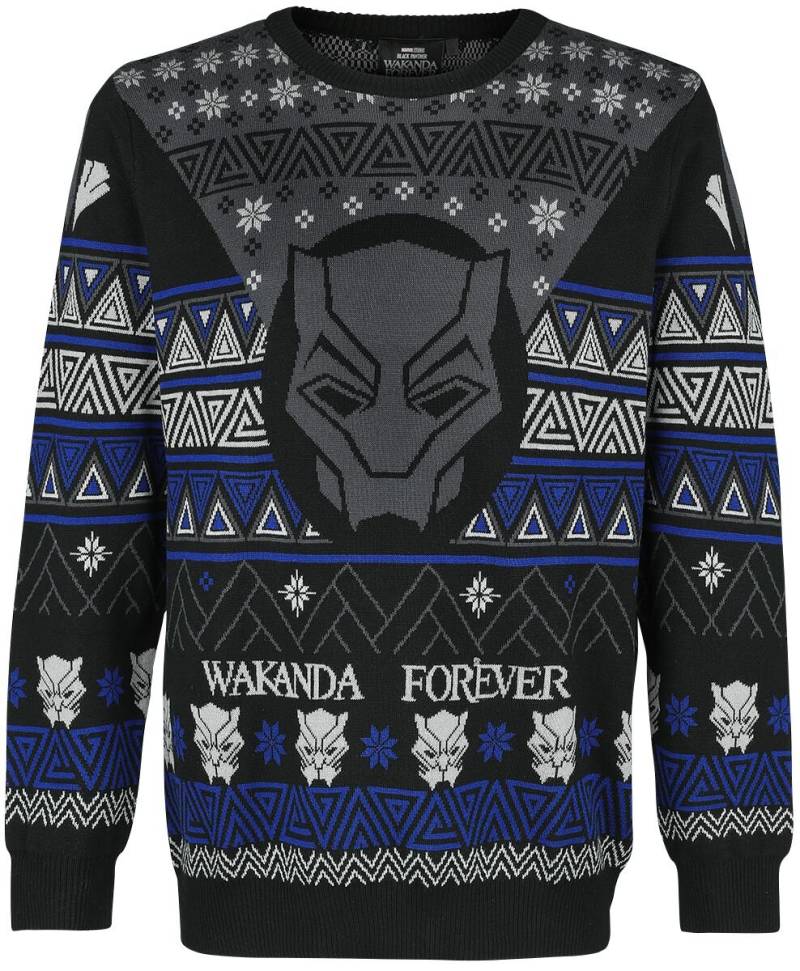 Black Panther - Disney Weihnachtspullover - Wakanda Forever - XXL - für Männer - Größe XXL - multicolor  - EMP exklusives Merchandise! von Black Panther