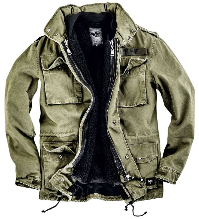 Black Premium by EMP Army Field Jacket Winterjacke oliv in L von Black Premium by EMP