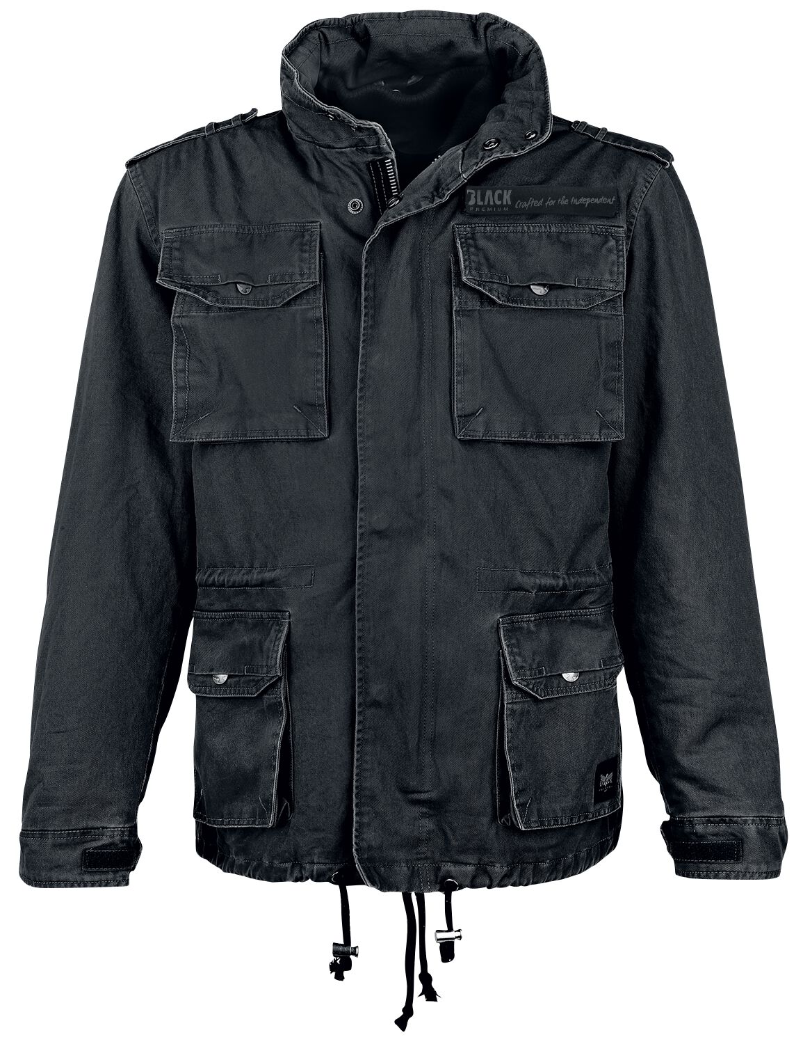 Black Premium by EMP Army Field Jacket Winterjacke schwarz in 6XL von Black Premium by EMP