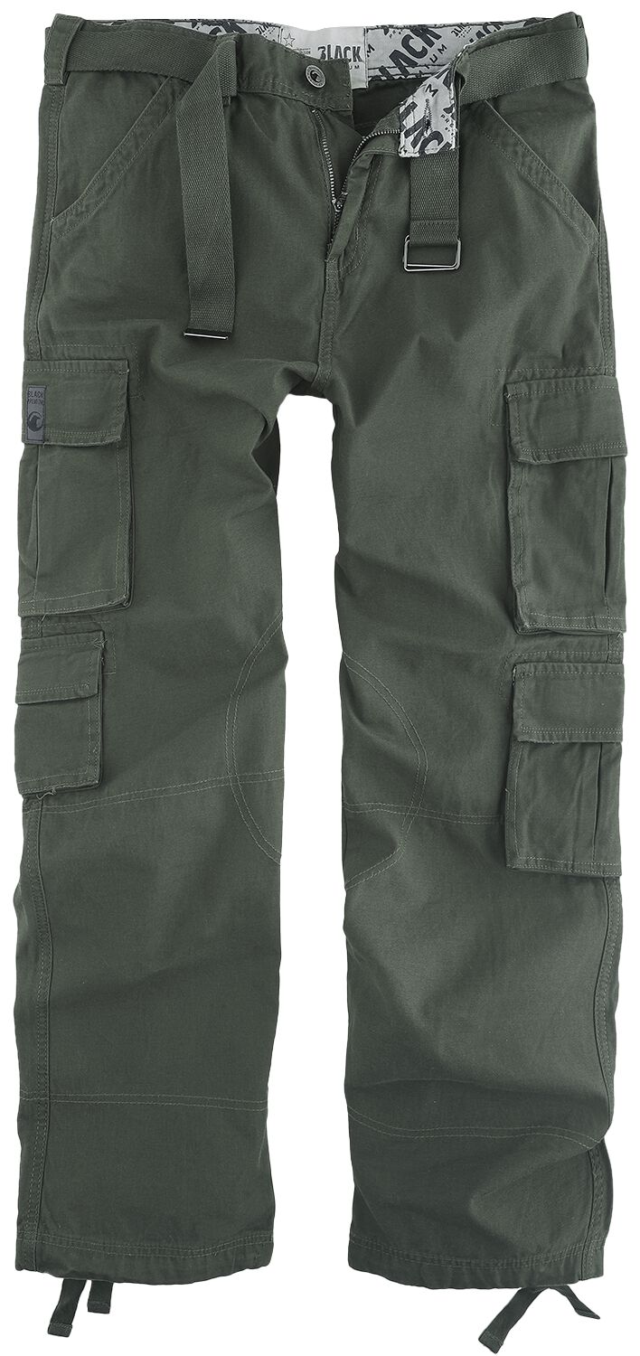 Black Premium by EMP Army Vintage Trousers Cargohose khaki in L von Black Premium by EMP