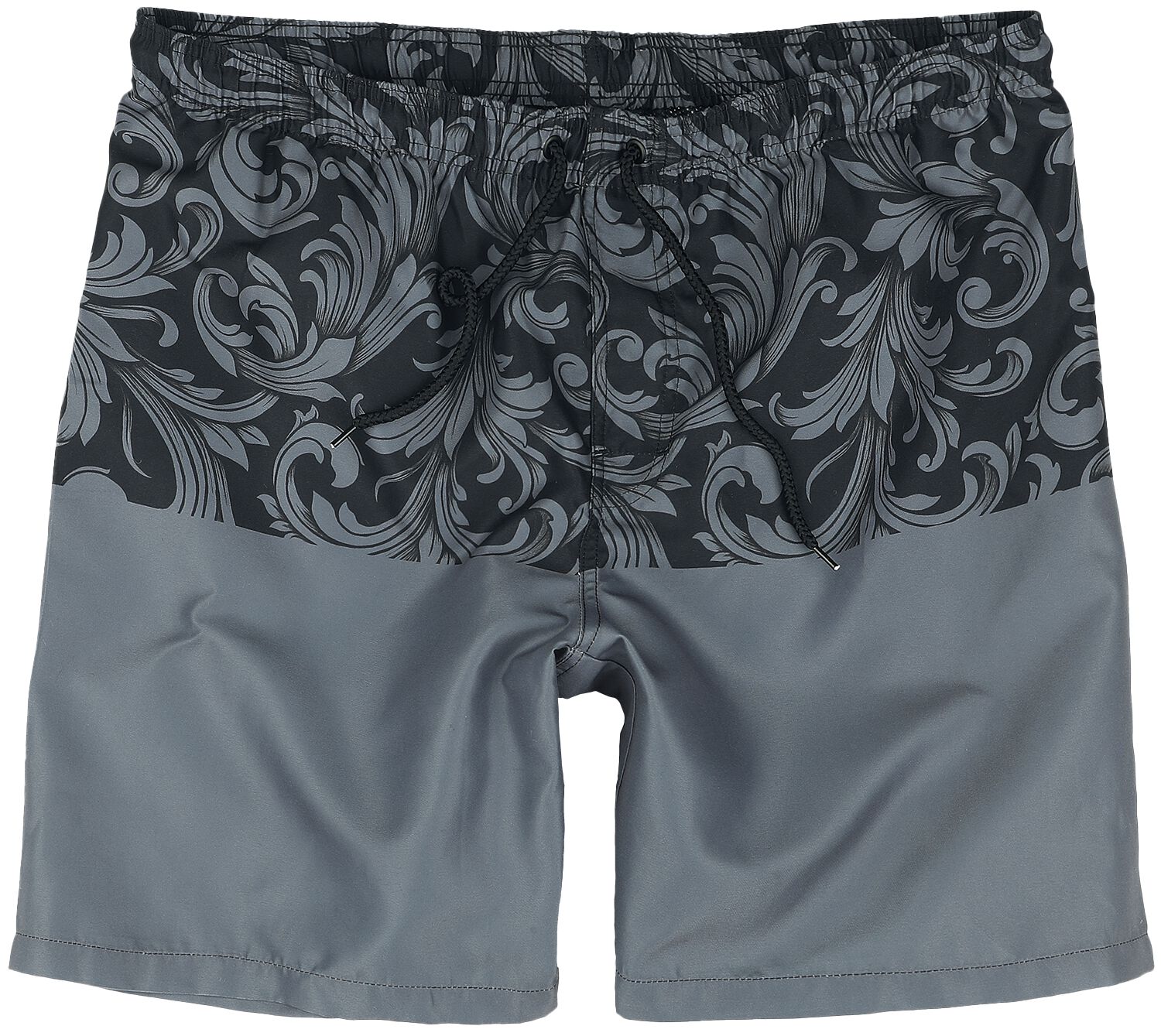 Black Premium by EMP Badeshort - Ornament Print Swim Shorts - S bis XXL - für Männer - Größe L - schwarz von Black Premium by EMP