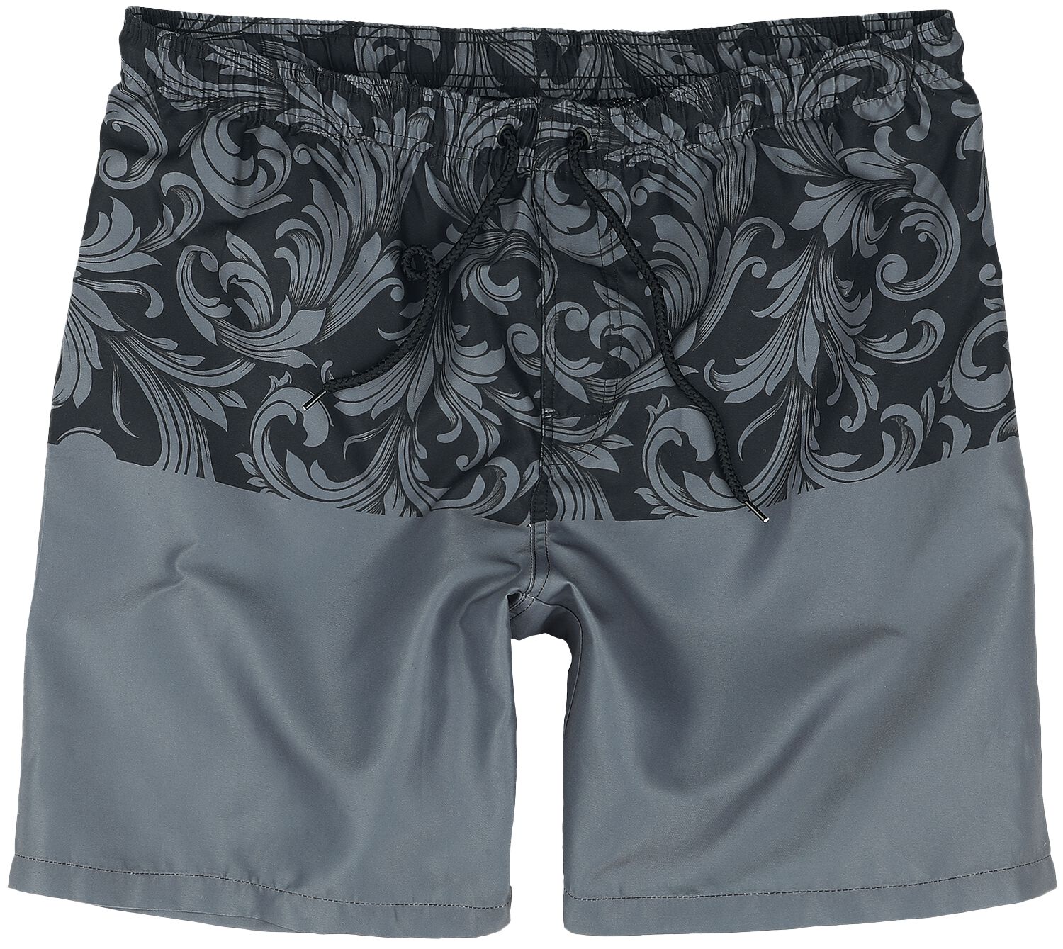 Black Premium by EMP Badeshort - Ornament Print Swim Shorts - S bis XXL - für Männer - Größe M - schwarz von Black Premium by EMP