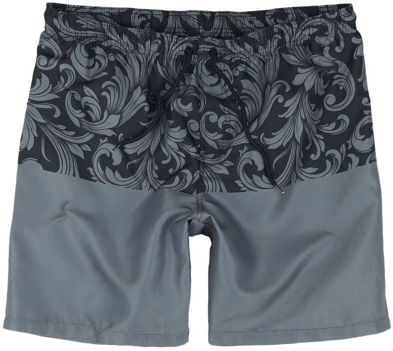 Black Premium by EMP Badeshort - Ornament Print Swim Shorts - S bis XXL - für Männer - Größe S - schwarz Black Premium by EMP Badeshort - Ornament Print Swim Shorts - S bis XXL - für Männer - Größe S - schwarz von Black Premium by EMP
