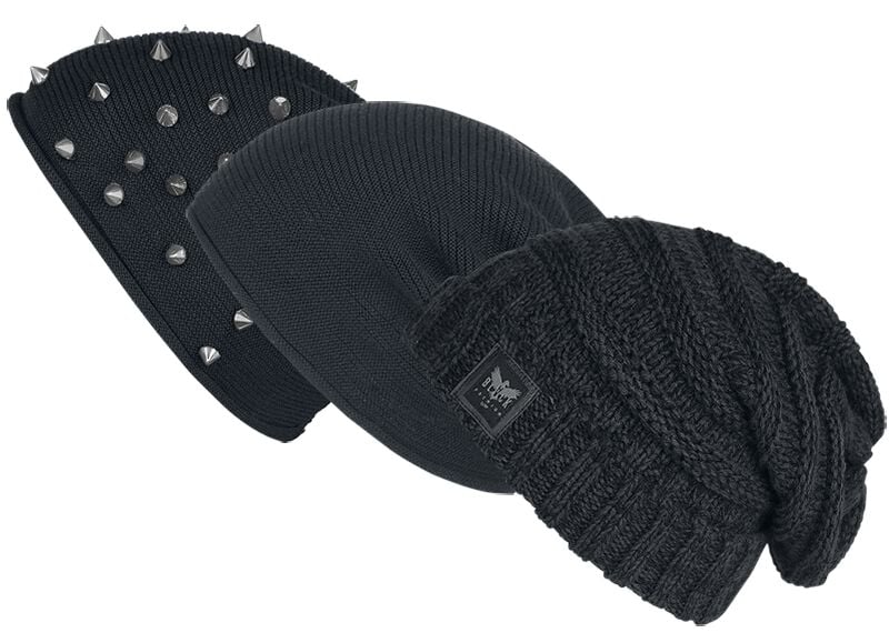 Black Premium by EMP Beanie - Bundle Mütze schwarz von Black Premium by EMP