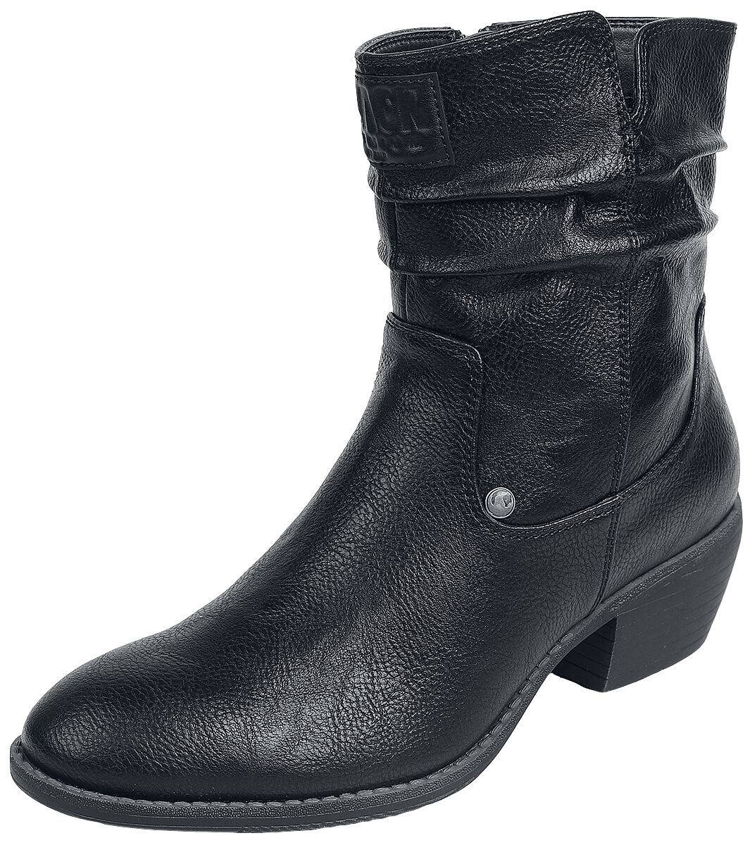 Black Premium by EMP Boot - Schwarze Boots mit Absatz - EU37 bis EU38 - für Damen - Größe EU37 - schwarz von Black Premium by EMP