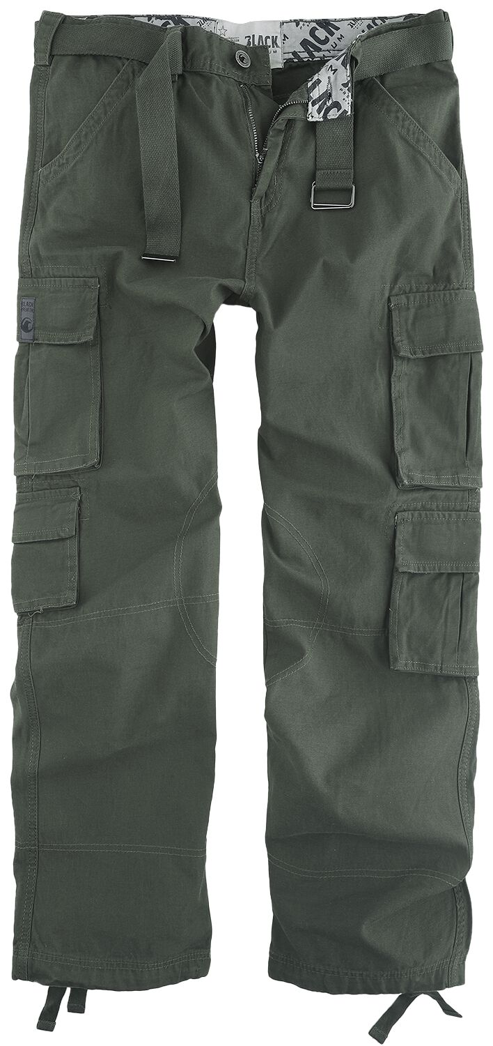 Black Premium by EMP Cargohose - Army Vintage Trousers - M bis 4XL - für Männer - Größe 4XL - khaki von Black Premium by EMP