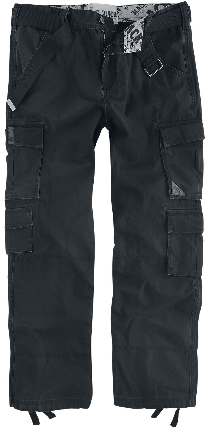 Black Premium by EMP Cargohose - Army Vintage Trousers - S bis 5XL - für Männer - Größe XL - schwarz von Black Premium by EMP