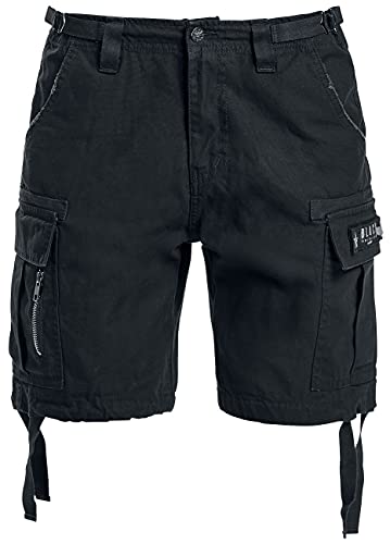 Black Premium by EMP Damen Schwarze Cargo-Shorts 30 von Black Premium by EMP