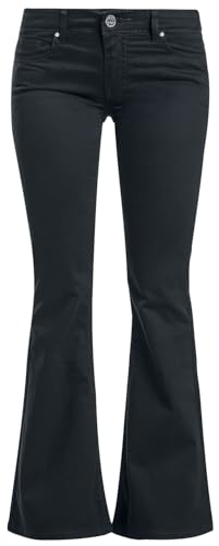 Black Premium by EMP Damen Schwarze Jeans mit Schlag W31L34 von Black Premium by EMP