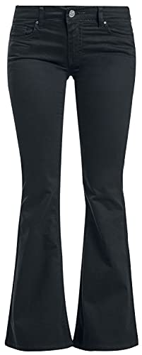 Black Premium by EMP Damen Schwarze Jeans mit Schlag W34L34 von Black Premium by EMP
